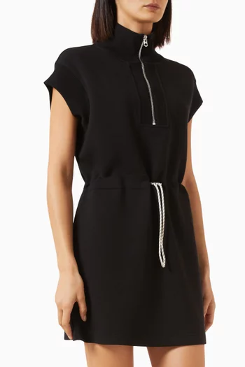 Avaya Half-zip Mini Dress