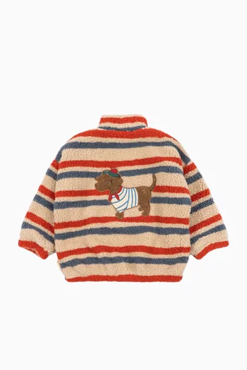 Jody Embroidered Teddy Jacket