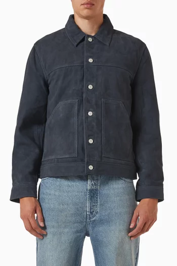 Loki Jacket in Goat Suede