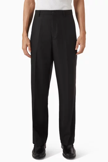 Tailored Pants in Brushed Twill