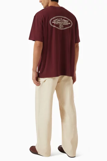 Worldwide T-shirt in Cotton-jersey