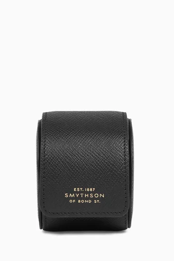 Single Watch Roll in Calf Leather