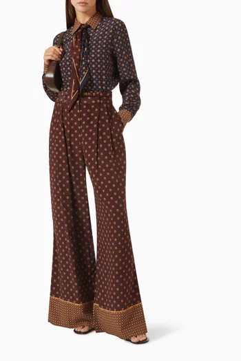 Pyjama Wide-leg Pants