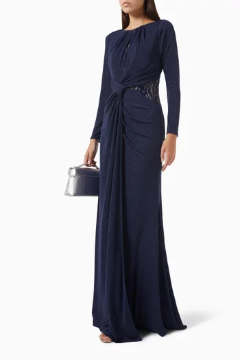 Knot-waist Dress