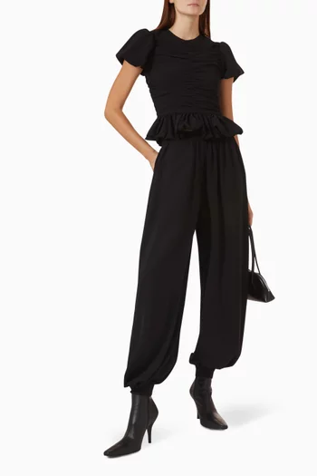 Balloon Pleated Pants