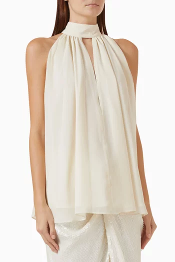 Halterneck Bow Top