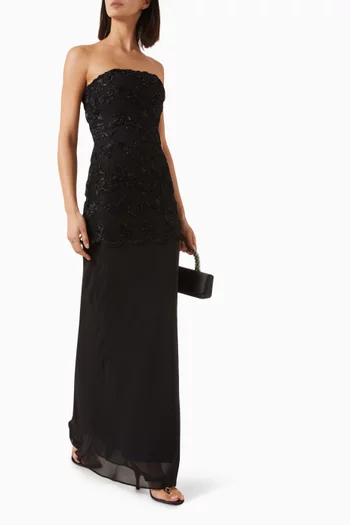 Flower Dress in Mesh