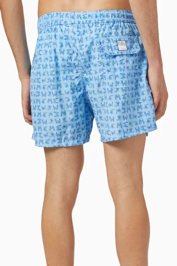Madeira Stampato Swim Shorts in Airstop