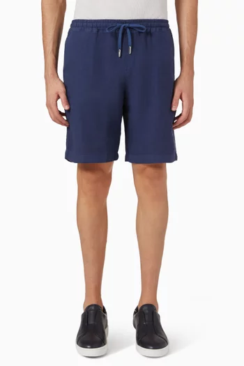 Alfa Shorts in Linen