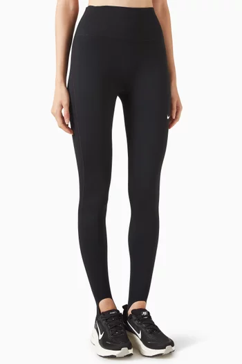 One High-waisted Full-length Stirrup Leggings