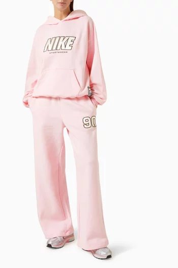 Studio Wide-leg Pants in Fleece