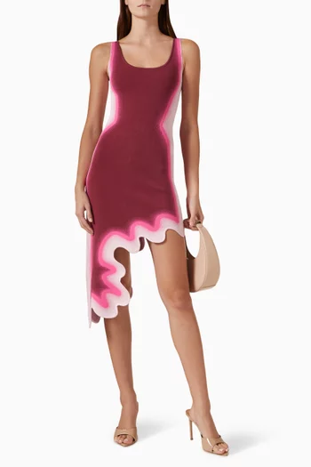 Aster Reversible Wavy Dress