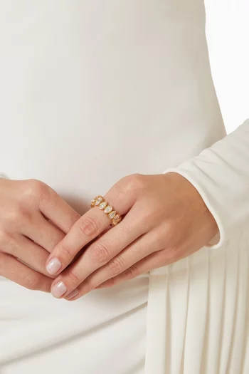 Roma Diamond Ring in 18kt Gold