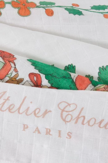 Christmas Morning Blanket in Organic Cotton