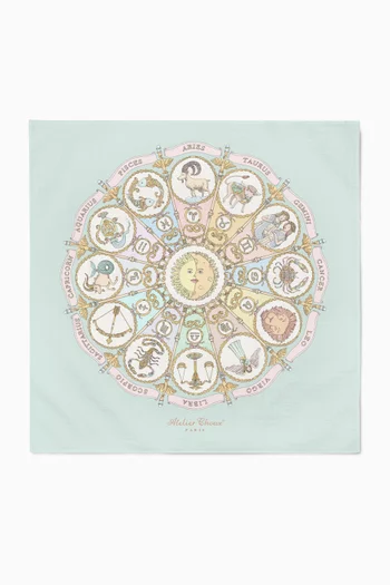 Zodiac Blanket in Organic Cotton