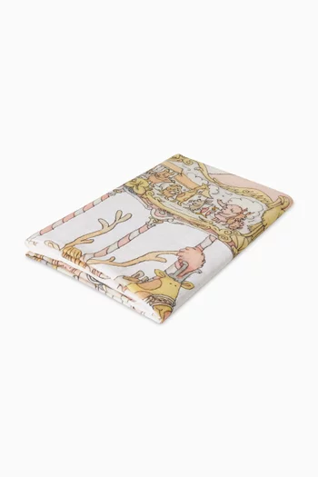 Carousel Blanket in Organic Cotton