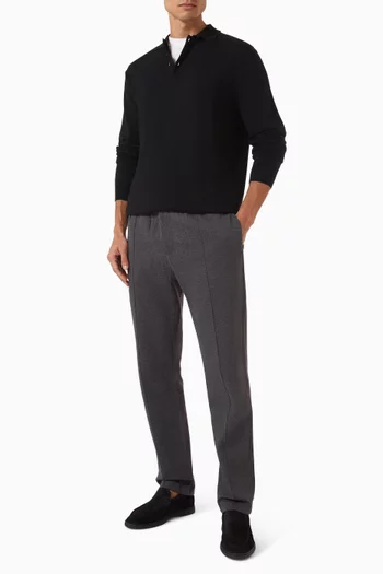 Polo Sweater in Cashwool®