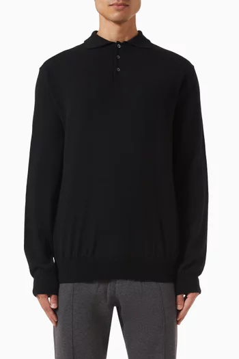 Polo Sweater in Cashwool®