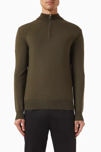 Zipper Sweater in Cashwool®