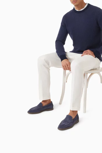 Yacht Loafers in Softey® Suede