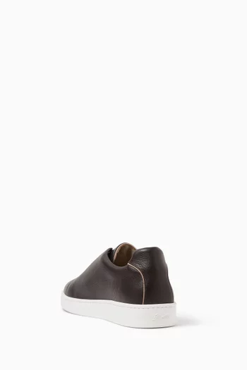Grain AUR3 Sneakers in Leather