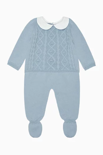 Inigo Set in Cable-knit