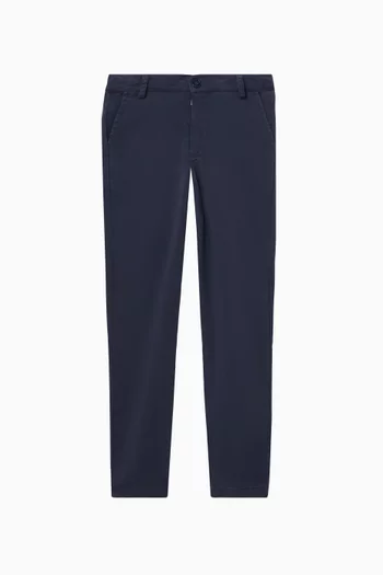 Elio Straight-leg Chinos in Cotton