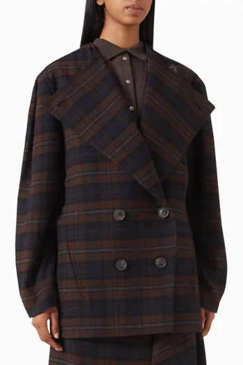 Kari Checked Blazer
