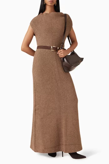 Alva Maxi Dress in Knit