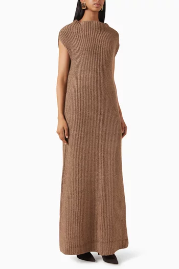 Alva Maxi Dress in Knit