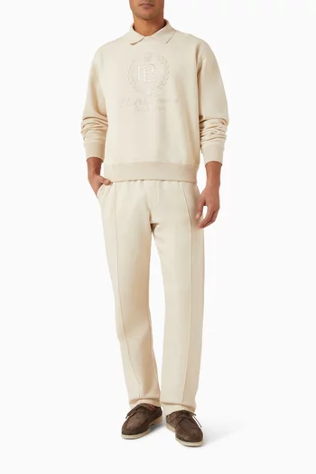 Athletic Sweatpants in Cotton-fleece
