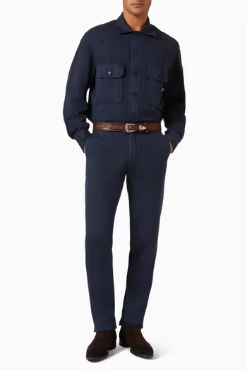 Straight-leg Pants