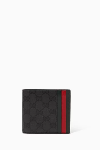 Bifold Web Wallet in GG Canvas