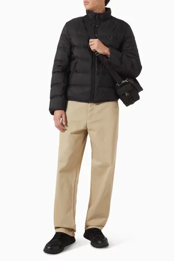 Down Jacket in Re-Nylon
