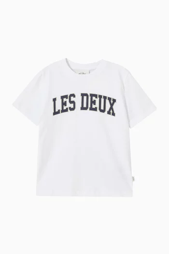 College T-shirt in Cotton