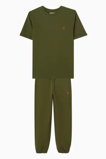 Logo Sweatpants in Organic Cotton