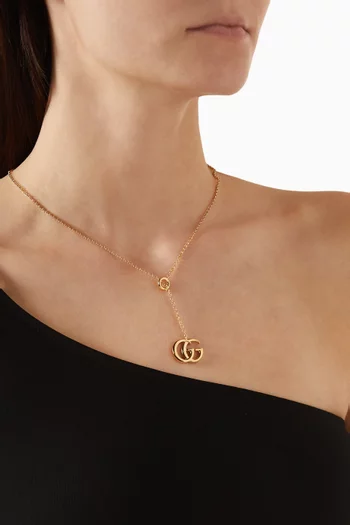 GG Marmont Lariat Necklace