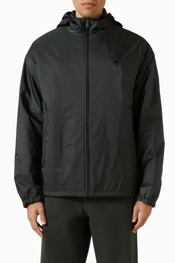 Reversible Jacket in Re-Nylon