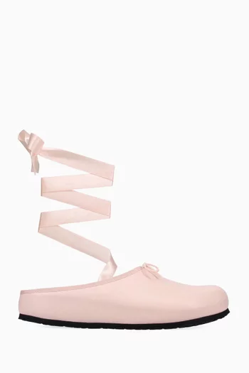 x Birkenstock 1774 Opera Tie Flats in Leather
