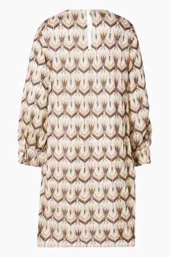 Geometric Print Dress