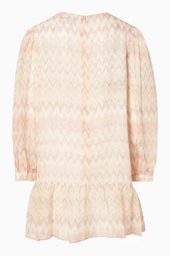 Zigzag Mini Dress