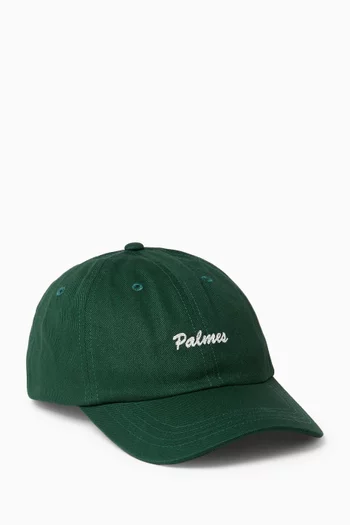 Logo 6-panel Cap in Recycled Cotton