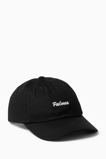 Logo 6-panel Cap in Recycled Cotton