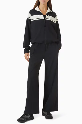 Morrison Track Jacket in Nylon Twill