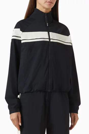 Morrison Track Jacket in Nylon Twill