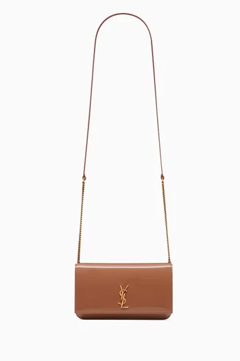 Cassandre Phone Holder in Patent Leather