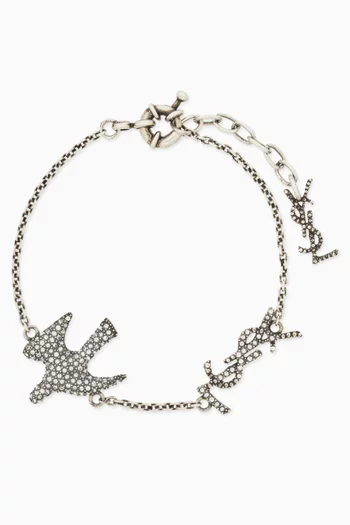 Cassandre Dove Bracelet in Brass