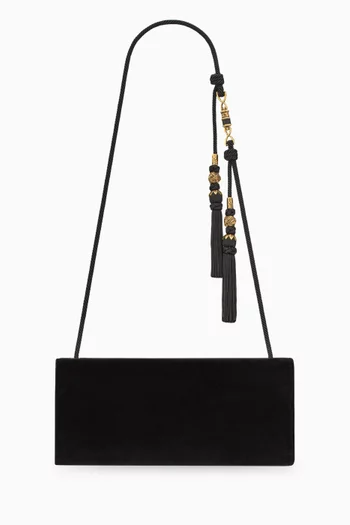 Kate Clutch on Chain in Suede