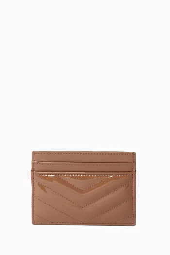 CASSANDRE Card Case in Patent Leather