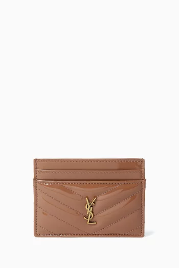 CASSANDRE Card Case in Patent Leather